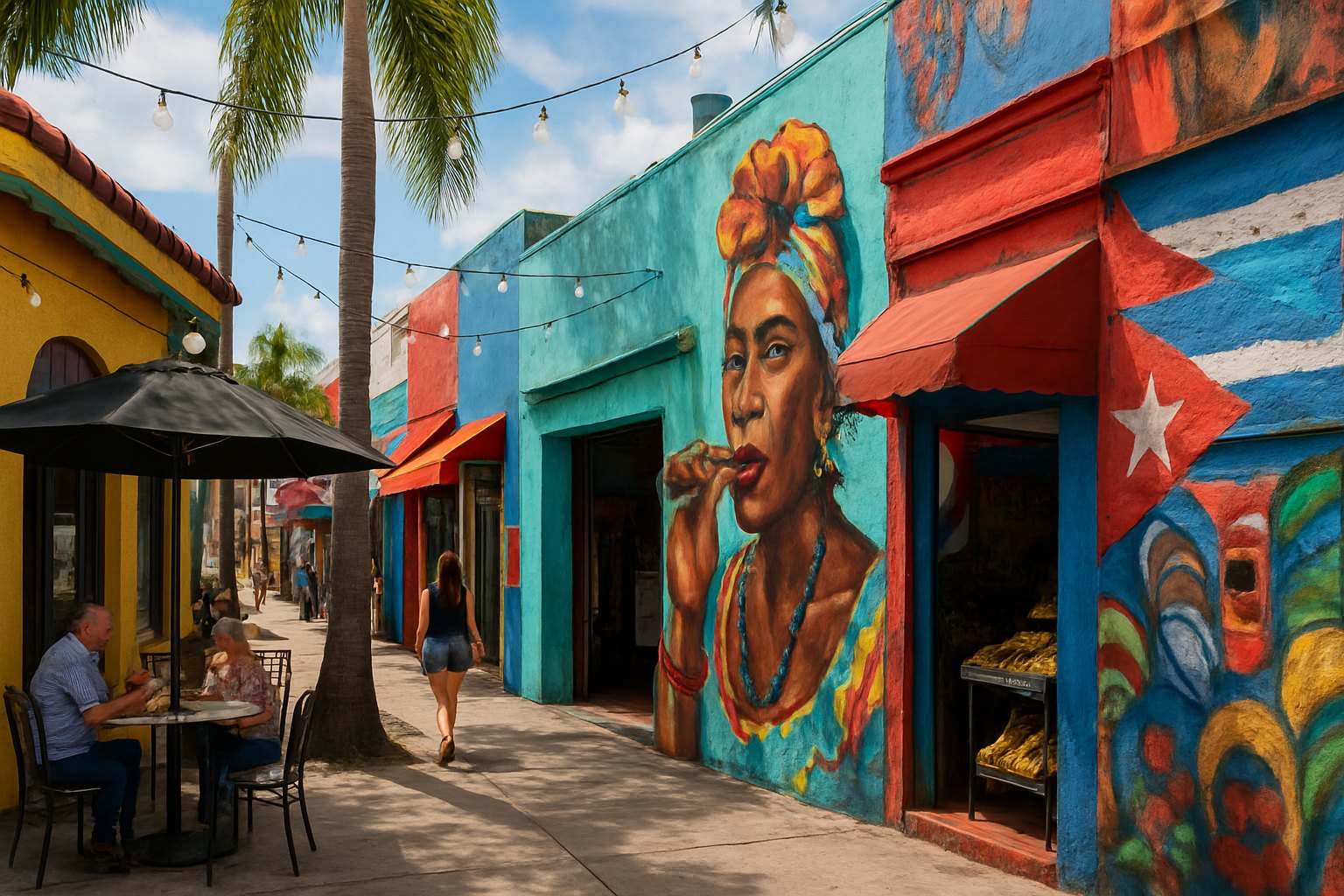 A Little Havana, Florida street scene. Reyes Injury Law represents injured people across Little Havana and Miami-Dade County.